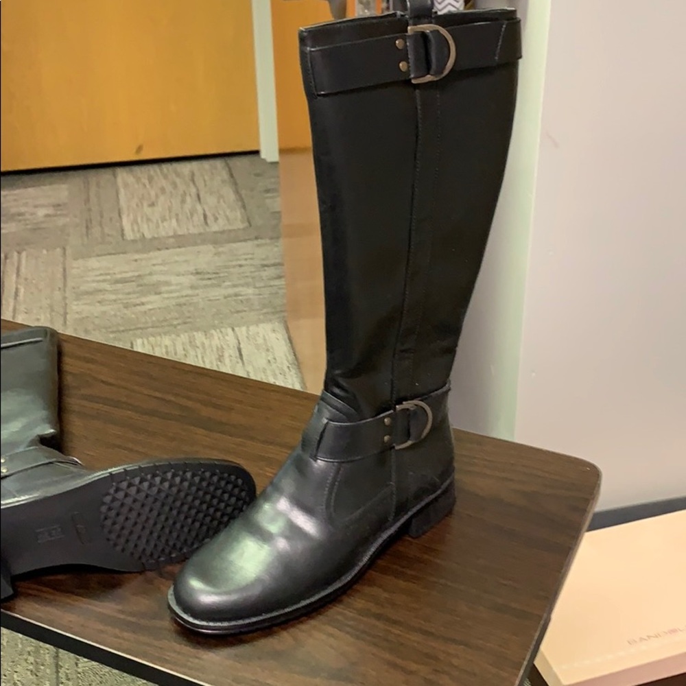 Tall Black Riding Boots